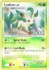 Pokemon Card - Burger King Promo - LEAFEON (reverse holo)