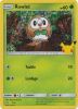 Pokemon Card - McDonalds 2021 Promo 7/25 - ROWLET (holo-foil) (Mint)