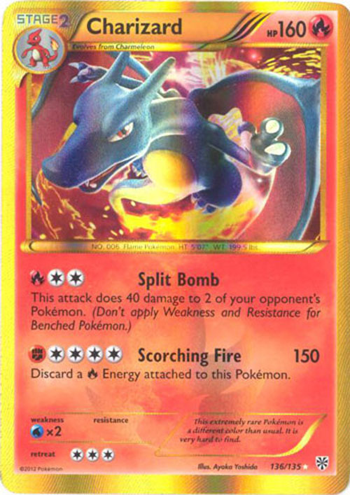 Charizard (136/135), Busca de Cards