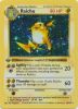 Pokemon Card - Base 14/102 - RAICHU (holo-foil) **1st Edtion** (Mint)