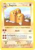 Pokemon Card - Base 19/102 - DUGTRIO (rare) *Shadowless* (Mint)