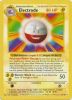 Pokemon Card - Base Set 21/102 - ELECTRODE (rare) *Shadowless* (Mint)