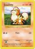 Pokemon Card - Base Set 28/102 - GROWLITHE (uncommon) *Shadowless* (Mint)