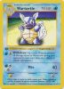 Pokemon Card - Base Set 42/102 - WARTORTLE (uncommon) *1st Edition* (Mint)