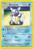 Pokemon Card - Base Set 42/102 - WARTORTLE (uncommon) *Shadowless* (Mint)