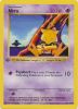 Pokemon Card - Base Set 43/102 - ABRA (common) *1st Edition* (Mint)