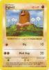 Pokemon Card - Base Set 47/102 - DIGLETT (common) *Shadowless* (Mint)