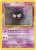 Pokemon Card - Base Set 50/102 - GASTLY (common) (Mint)