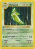 Pokemon Card - Base Set 54/102 - METAPOD (common) *1st Edition* (Mint)