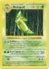 Pokemon Card - Base Set 54/102 - METAPOD (common) *Shadowless* (Mint)