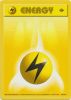 Pokemon Card - Base Set 100/102 - LIGHTNING ENERGY (common) *1st Edition* (Mint)