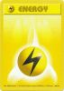 Pokemon Card - Base Set 100/102 - LIGHTNING ENERGY (common) *Shadowless* (Mint)