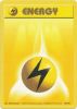 Pokemon Card - Base Set 100/102 - LIGHTNING ENERGY (common) (Mint)