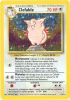 Pokemon Card - Jungle 1/64 - CLEFABLE (holo-foil) *ERROR No Symbol* (Mint)