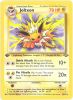 Pokemon Card - Jungle 20/64 - JOLTEON (rare) *1st Edition* (Mint)