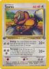 Pokemon Card - Jungle 47/64 - TAUROS (uncommon) *1st Edition* (Mint)