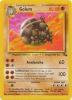 Pokemon Card - Fossil 36/62 - GOLEM (uncommon) (Mint)