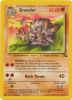 Pokemon Card - Fossil 37/62 - GRAVELER (uncommon) (Mint)