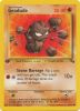 Pokemon Card - Fossil 47/62 - GEODUDE (common) *1st Edition* (Mint)