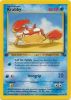 Pokemon Card - Fossil 51/62 - KRABBY (common) *1st Edition* (Mint)