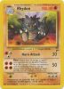 Pokemon Card - Base 2 Set 59/130 - RHYDON (uncommon) (Mint)