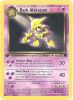 Pokemon Card - Team Rocket 18/82 - DARK ALAKAZAM (rare) *1st Edition* (Mint)