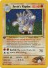 Pokemon Card - Gym Heroes 2/132 - BROCK'S RHYDON (holo-foil) *1st Edition* (Mint)