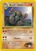 Pokemon Card - Gym Heroes 20/132 - BROCK'S GOLEM (rare) *1st Edition* (Mint)