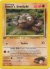 Pokemon Card - Gym Heroes 38/132 - BROCK'S GEODUDE (uncommon) *1st Edition* (Mint)