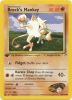 Pokemon Card - Gym Heroes 68/132 - BROCK'S MANKEY (common) *1st Edition* (Mint)