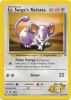 Pokemon Card - Gym Heroes 82/132 - LT. SURGE'S RATTATA (common) (Mint)