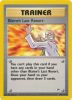 Pokemon Card - Gym Heroes 105/132 - BLAINE'S LAST RESORT (uncommon) (Mint)