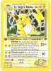 Pokemon Card - Gym Challenge 11/132 - LT. SURGE'S RAICHU (holo-foil) * 1st Edition * (Mint)