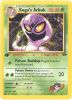 Pokemon Card - Gym Challenge 25/132 - KOGA'S ARBOK (rare) *1st Edition* (Mint)