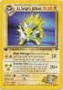 Pokemon Card - Gym Challenge 28/132 - LT. SURGE'S JOLTEON (rare) *1st Edition* (Mint)