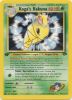 Pokemon Card - Gym Challenge 47/132 - KOGA'S KAKUNA (uncommon) *1st Edition* (Mint)