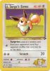 Pokemon Card - Gym Challenge 51/132 - LT. SURGE'S EEVEE (uncommon) (Mint)