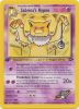 Pokemon Card - Gym Challenge 56/132 - SABRINA'S HYPNO (uncommon) *1st Edition* (Mint)