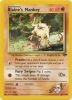 Pokemon Card - Gym Challenge 63/132 - BLAINE'S MANKEY (common) (Mint)