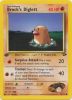 Pokemon Card - Gym Challenge 67/132 - BROCK'S DIGLETT (common) *1st Edition* (Mint)