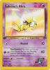 Pokemon Card - Gym Challenge 93/132 - SABRINA'S ABRA (common) *1st Edition* (Mint)