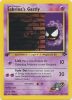 Pokemon Card - Gym Challenge 96/132 - SABRINA'S GASTLY (common) *1st Edition* (Mint)