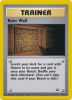 Pokemon Card - Neo Discovery 74/75 - RUIN WALL (uncommon) (Mint)