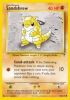 Pokemon Card - Legendary Collection 91/110 - SANDSHREW (common) (Mint)