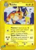 Pokemon Card - Expedition 61/165 - RAICHU (reverse holo) (Mint)