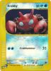 Pokemon Card - Expedition 115/165 - KRABBY (reverse holo) (Mint)