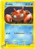 Pokemon Card - Expedition 115/165 - KRABBY (common) (Mint)