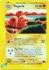 Pokemon Card - Skyridge 52/144 - DUGTRIO (reverse holo) (Mint)