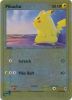 Pokemon Card - Sandstorm 72/100 - PIKACHU (reverse holo) (Mint)