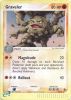 Pokemon Card - Dragon 30/97 - GRAVELER (reverse holo) (Mint)